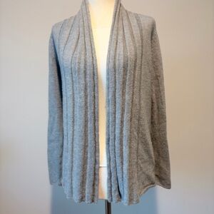 J. McLaughlin Merino Wool Gray Cardigan